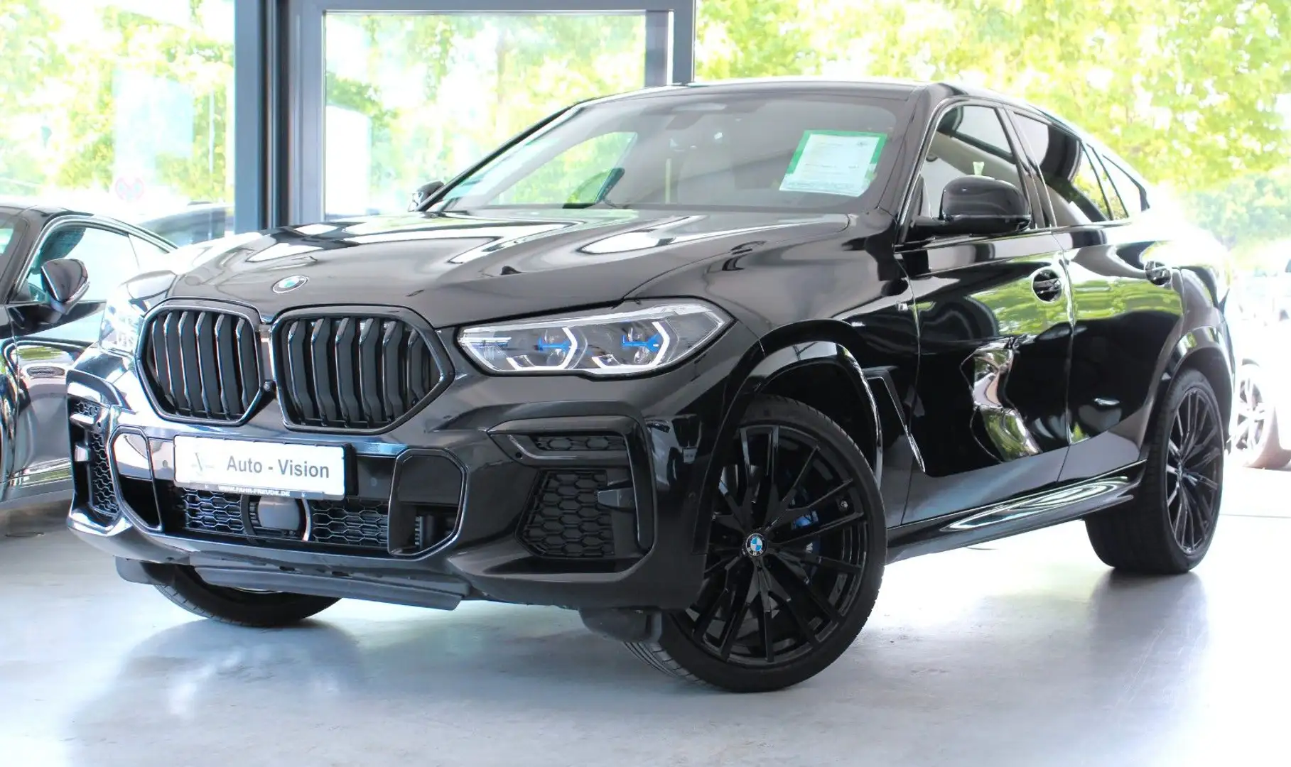 BMW X6 M i *Laser*ACC*360°*H&K*HUD*StHz*Panorama Negro - 1