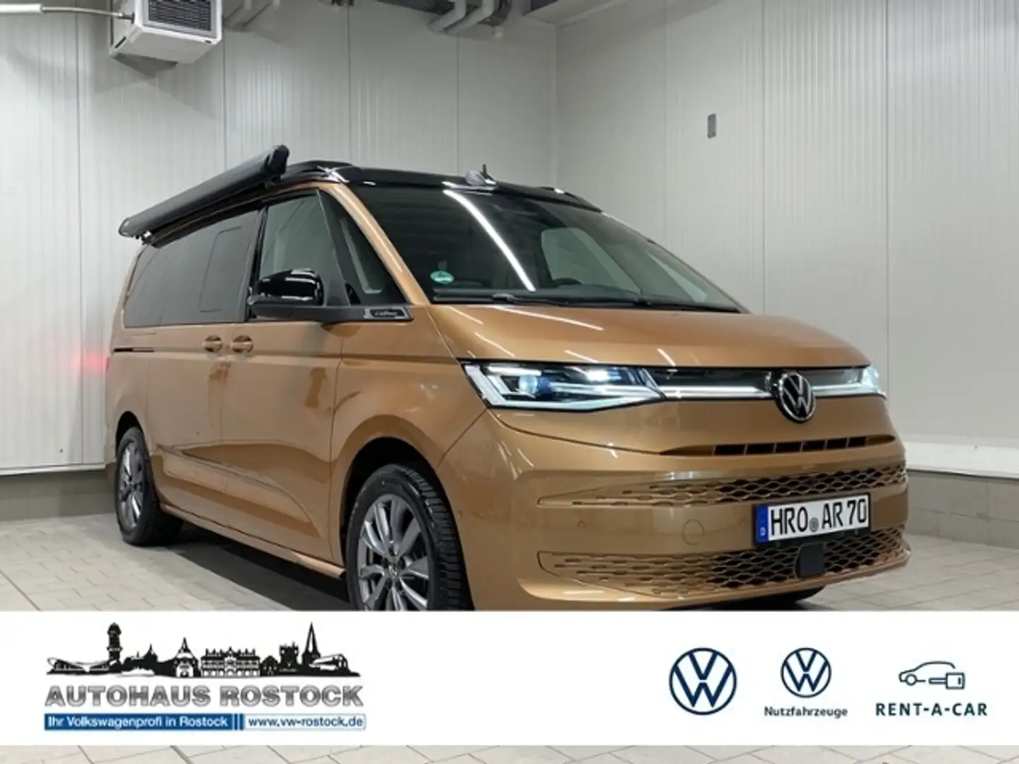 Volkswagen T7 California Ocean 2.0 TDI DSG NAV STNDHZG Бронзовий - 1