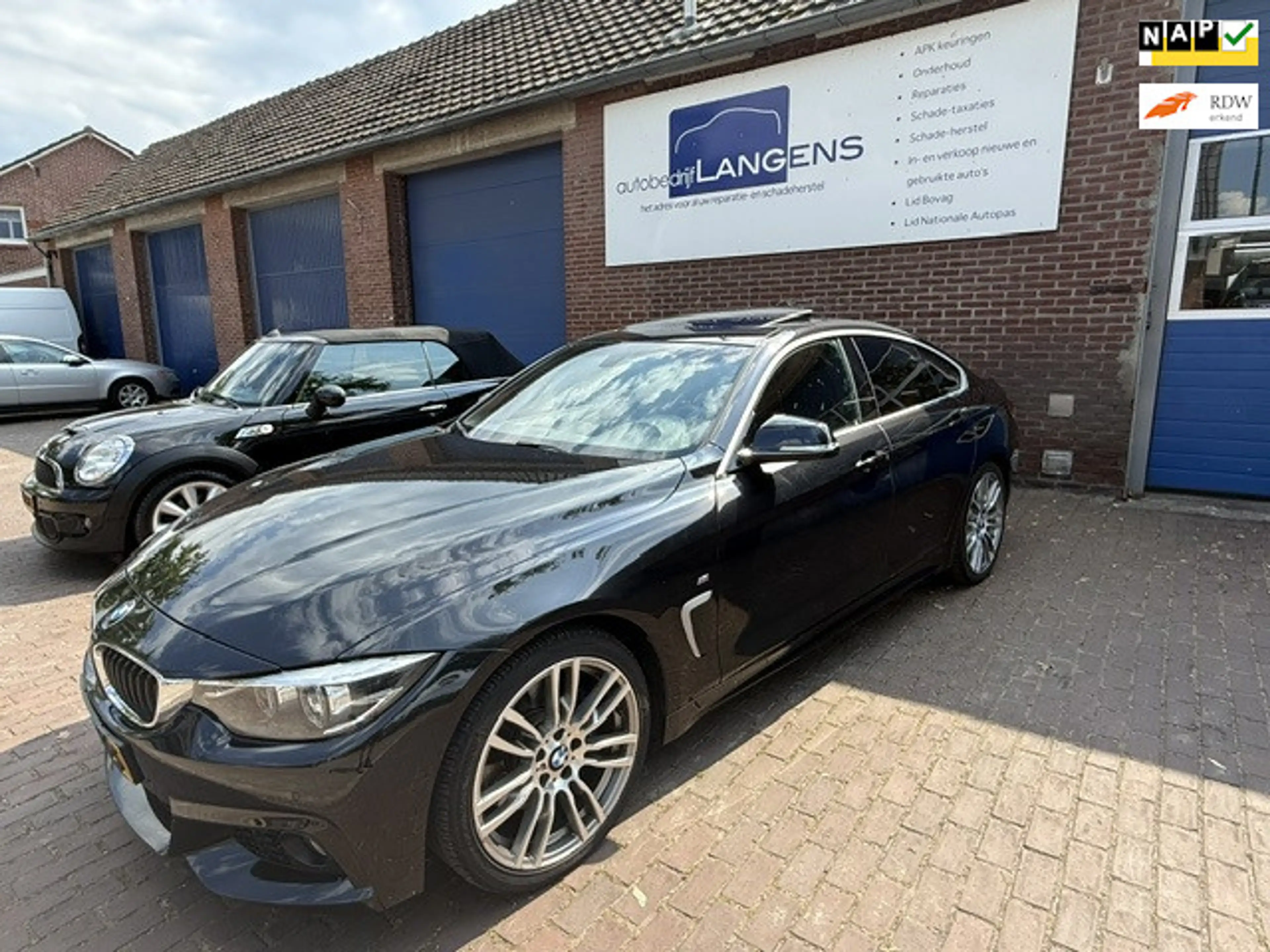 BMW 420 4-serie Gran Coupé 420i High Executive M- Pakket ,