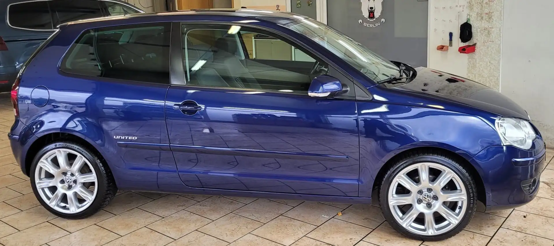 Volkswagen Polo 9n Bleu - 2