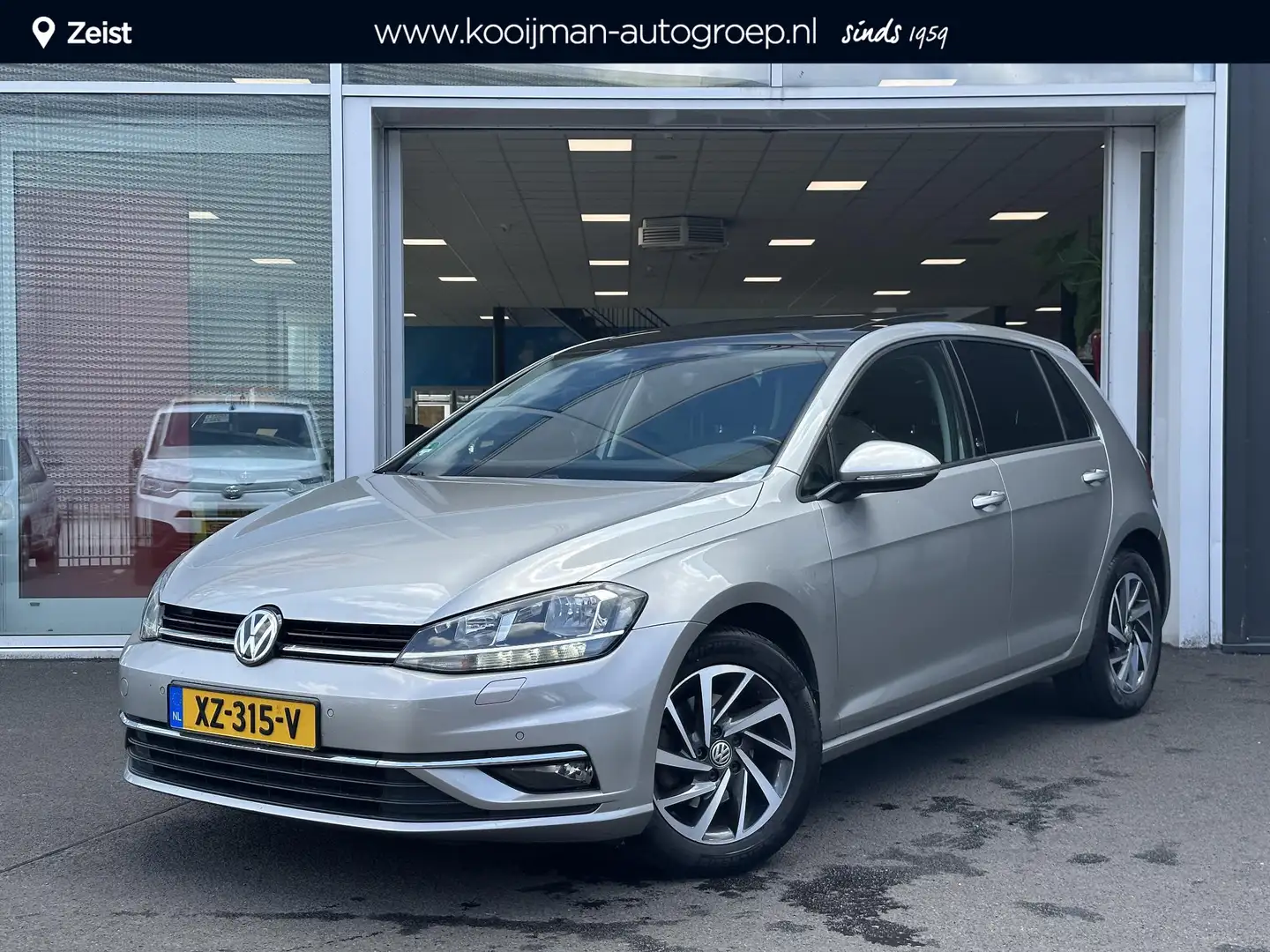 Volkswagen Golf 1.4 TSI Highline Sound Elektrisch schuif-kanteldak Grijs - 1