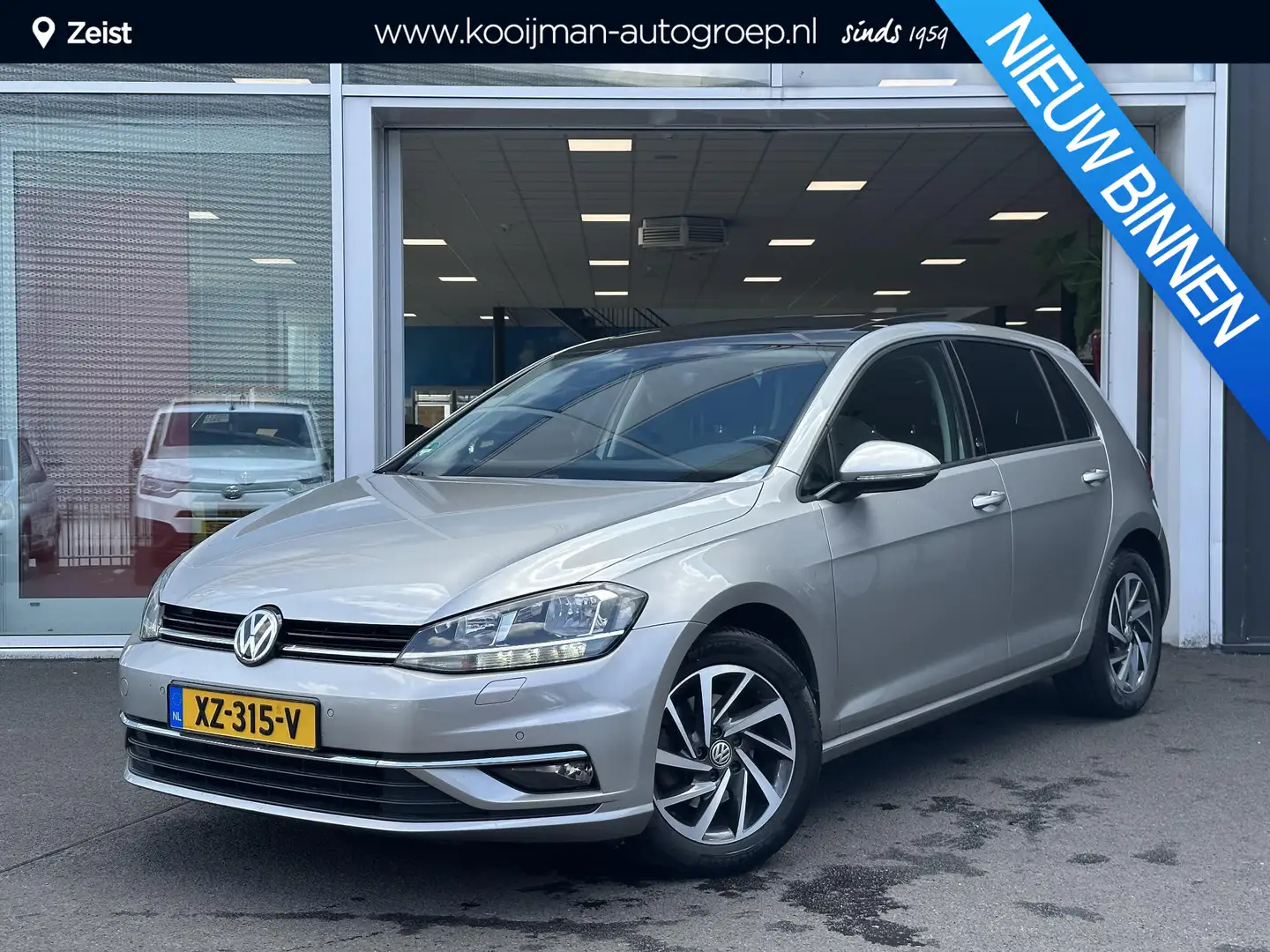 Volkswagen Golf 1.4 TSI Highline Sound Elektrisch schuif-kanteldak Grau - 1