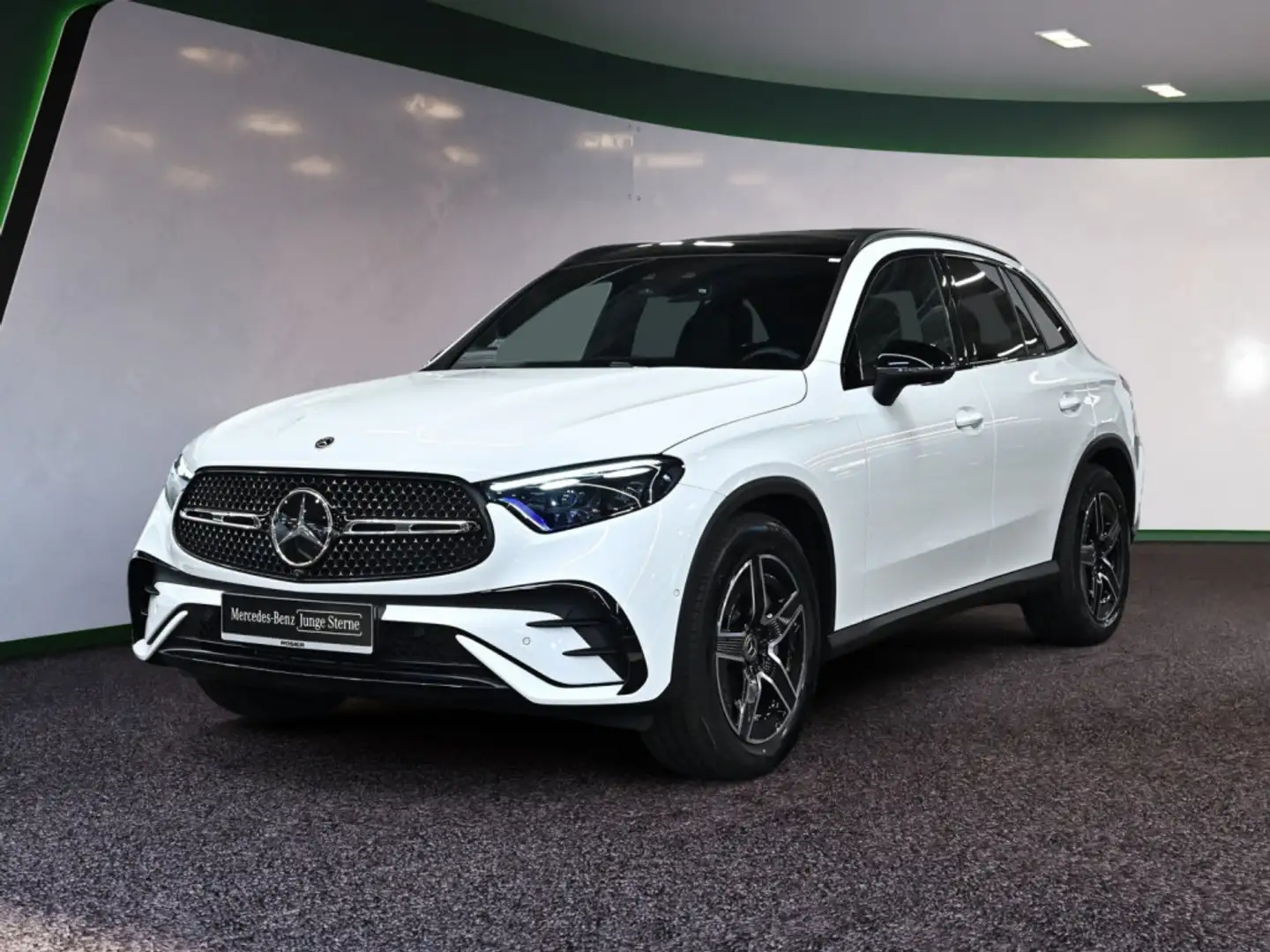 Mercedes-Benz GLC 450 d 4M AMG Sport Advanced+ AHK Distr. L Weiß - 2