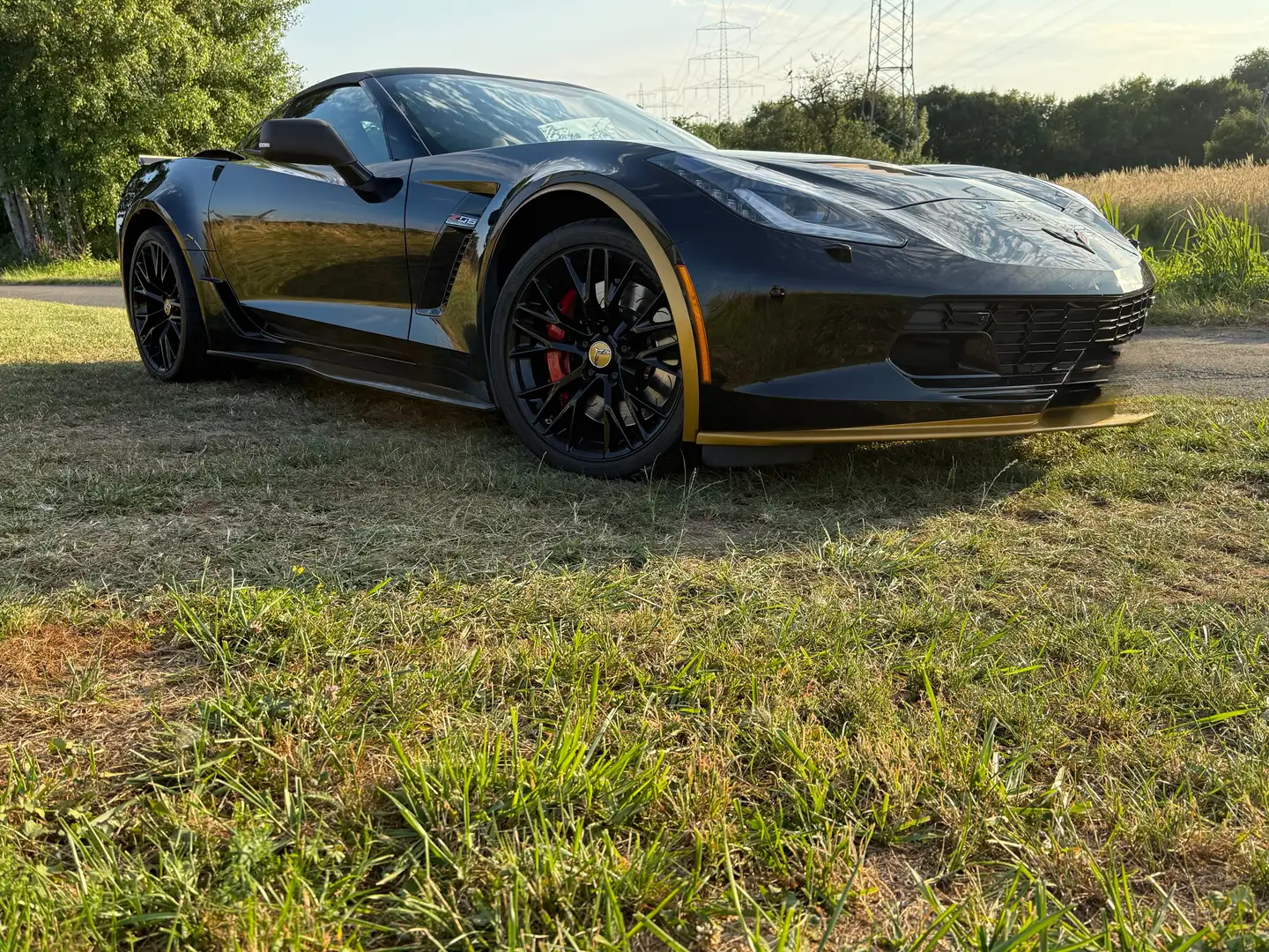 Chevrolet Corvette Corvette Coupe Z06 3LZ 6.2 V8 Automatik Schwarz - 2