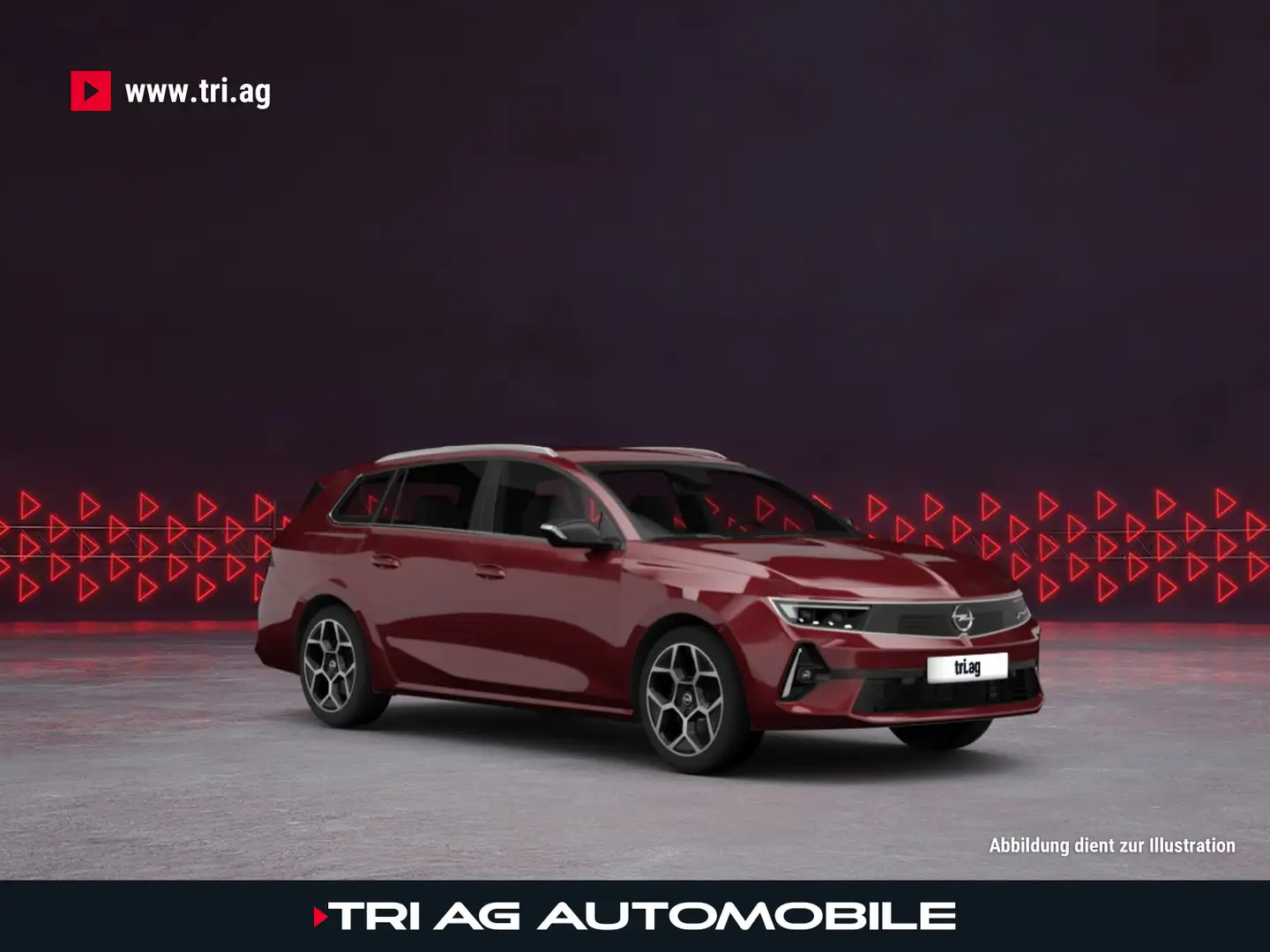 Opel Astra Sports Tourer Enjoy LED Klima PDC vo+hi Czerwony - 1