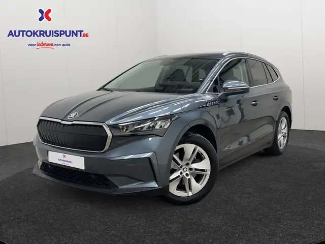 Skoda Enyaq iV 80 Warmtepomp Leder GPS Camera Crystal light