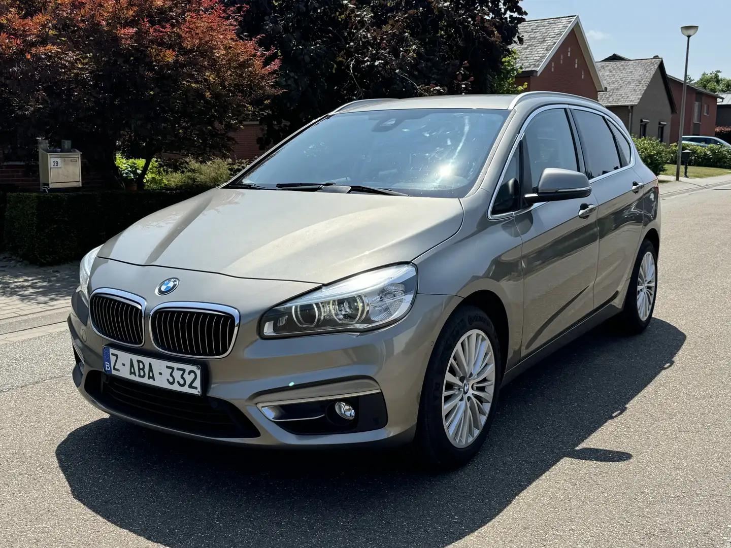 BMW 220 Active Tourer 220d 190 ch Luxury A full options Beige - 1