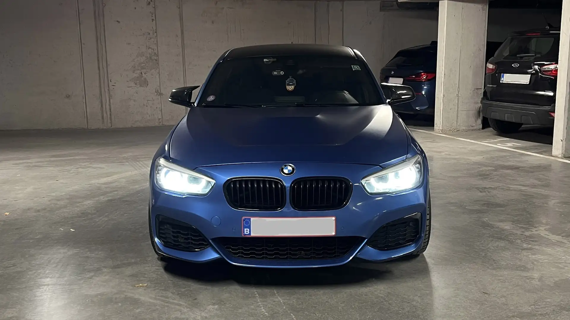 BMW 140 M140i Sport-Aut. Shadow Edition LCI 2 RWD Blauw - 2