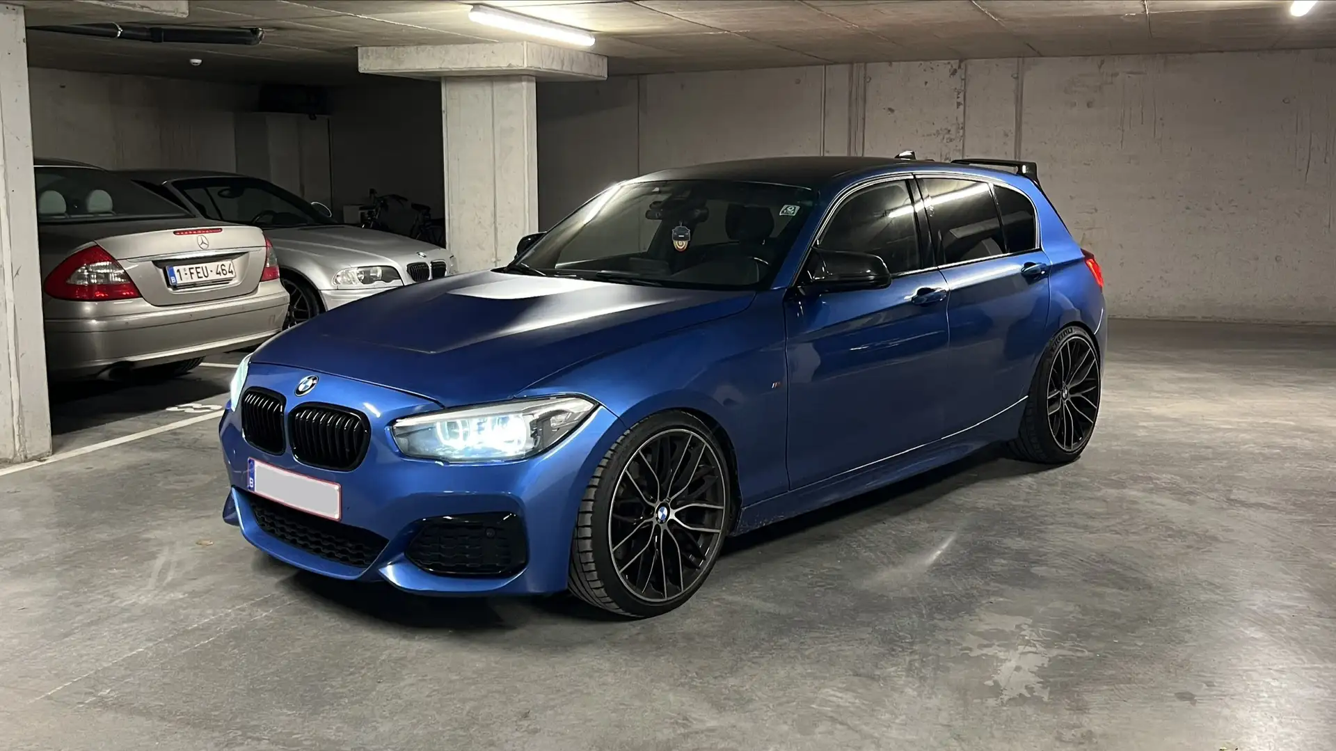 BMW 140 M140i Sport-Aut. Shadow Edition LCI 2 RWD Blauw - 1