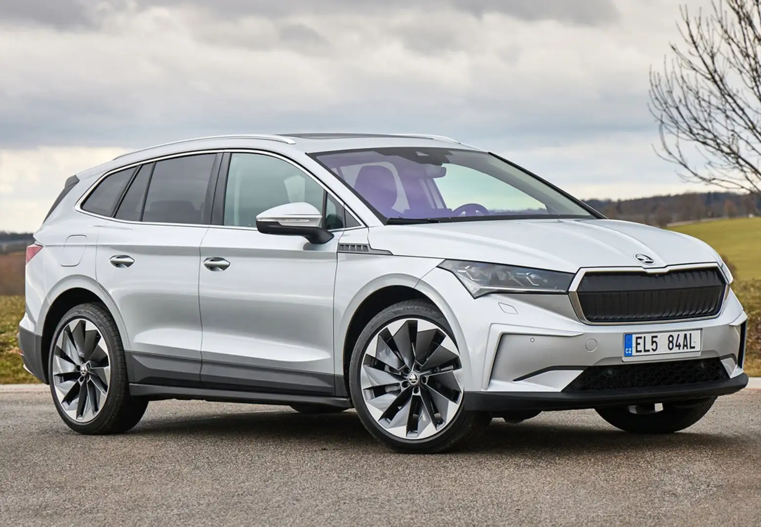Skoda Enyaq 80 150kW Plateado - 2