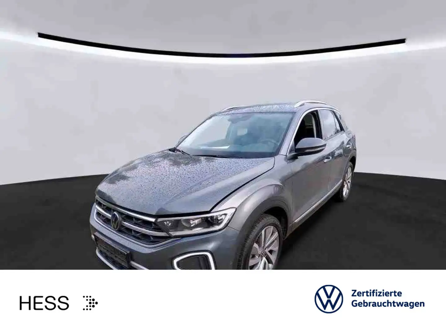 Volkswagen T-Roc T-ROC 1.5 TSI DSG STYLE*AHK*KAMERA*NAVI*IQ.LIGHT Grau - 1