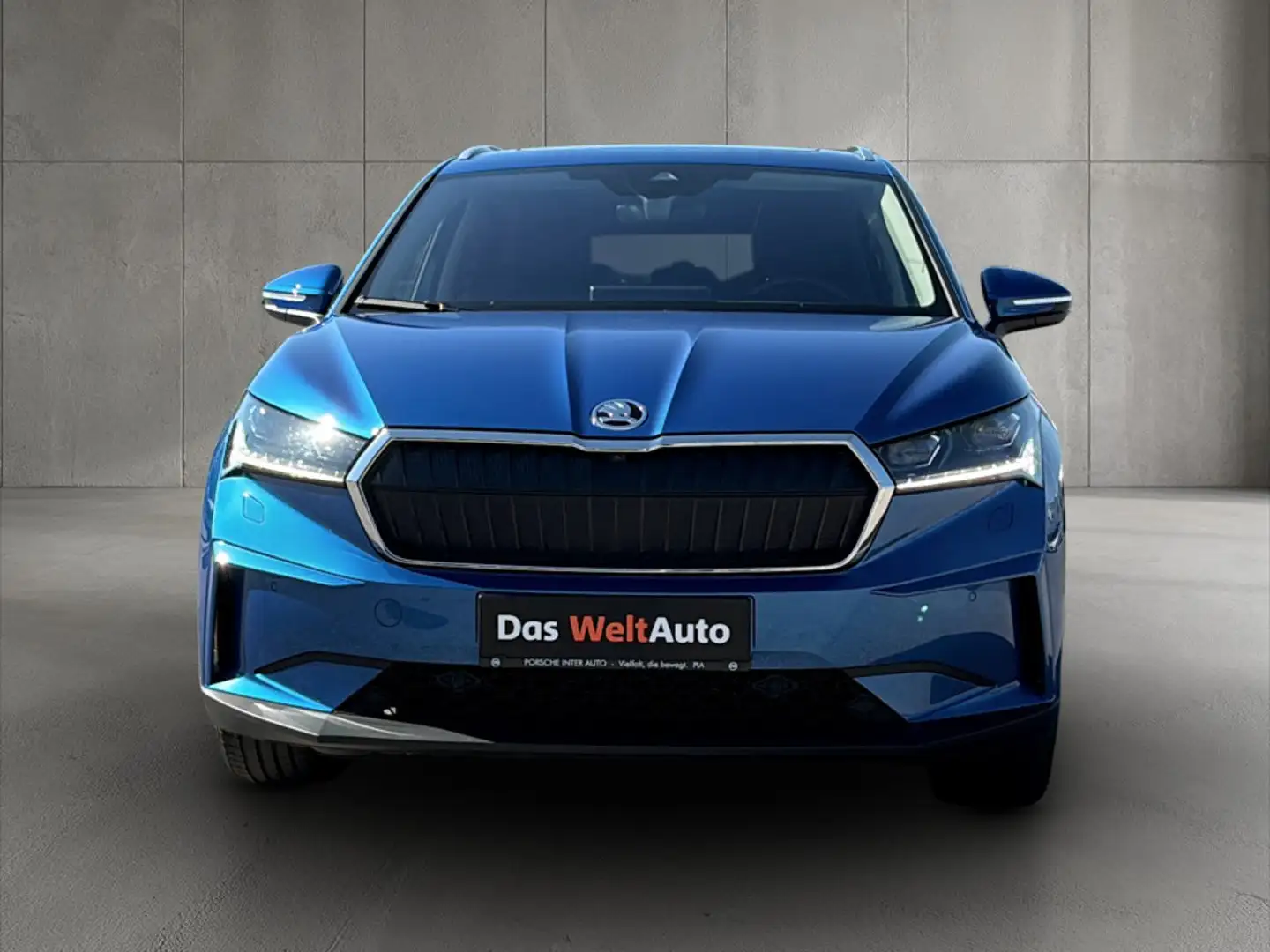 Skoda Enyaq 80 Blau - 2