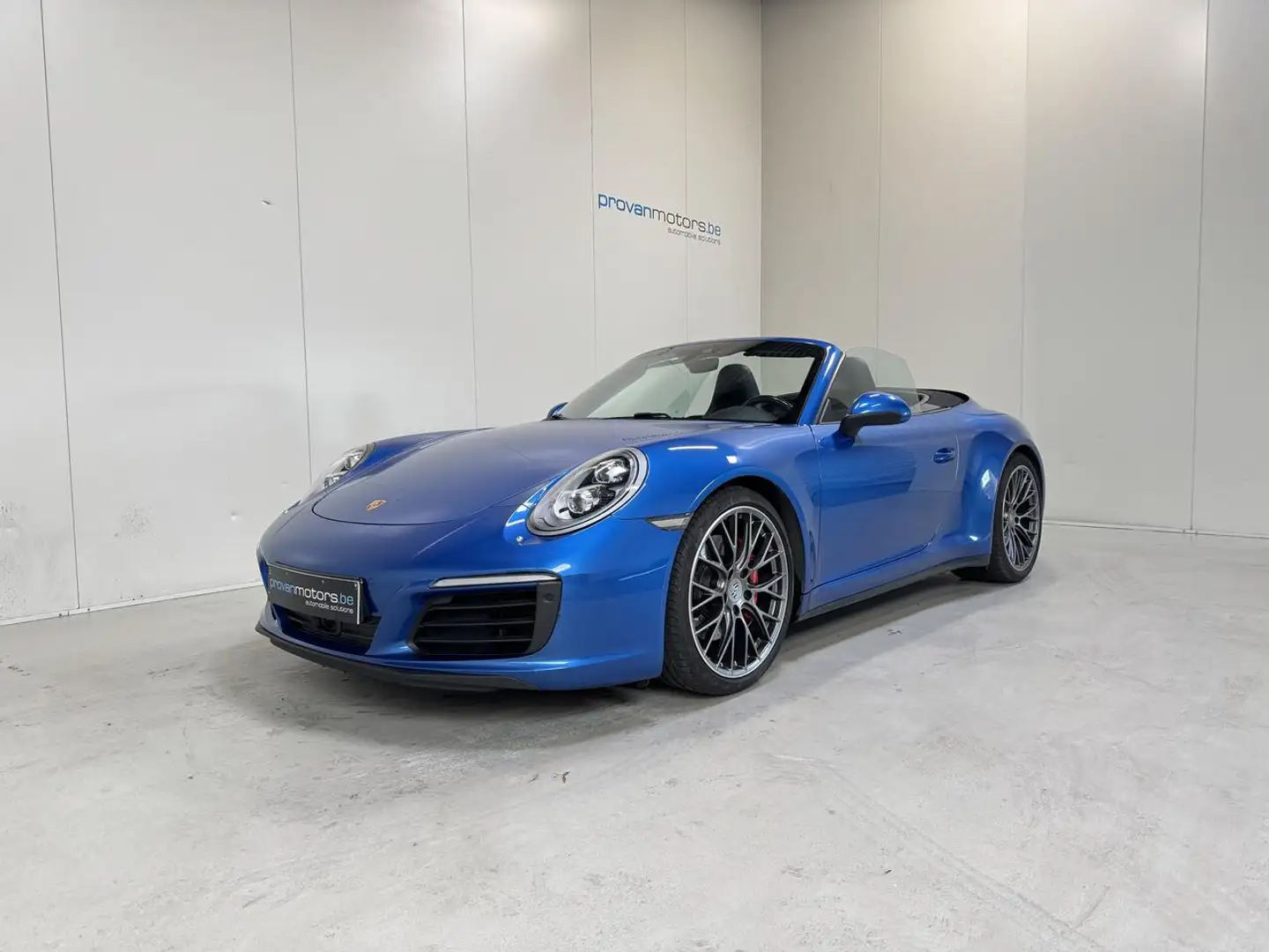 Porsche 911 Cabrio 3.0 Carrera 4S  -991.2 Sport Exhaust - T... Bleu - 1