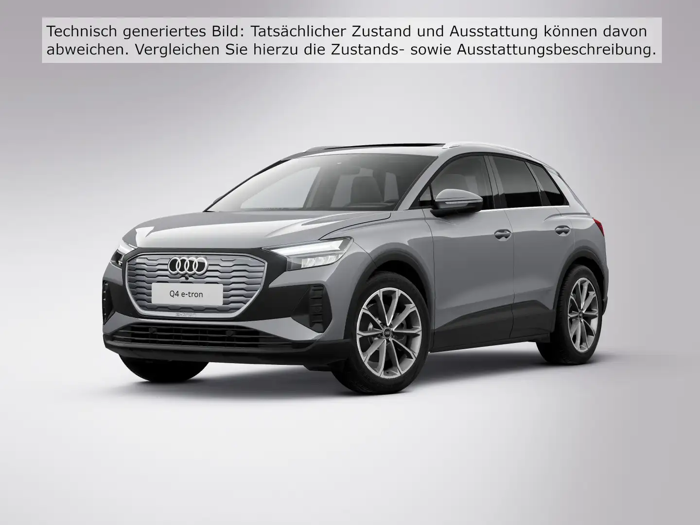 Audi Q4 e-tron Q4 45 e-tron S line Navi Wärmep. ACC Pano Sound Grau - 2
