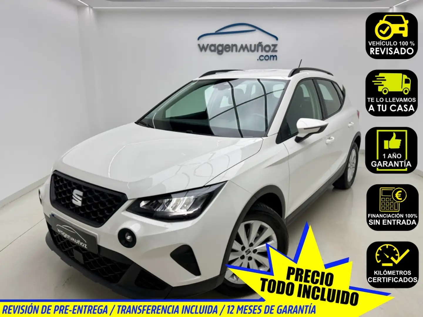 SEAT Arona 1.0 TSI S&S Reference 95 Blanco - 1