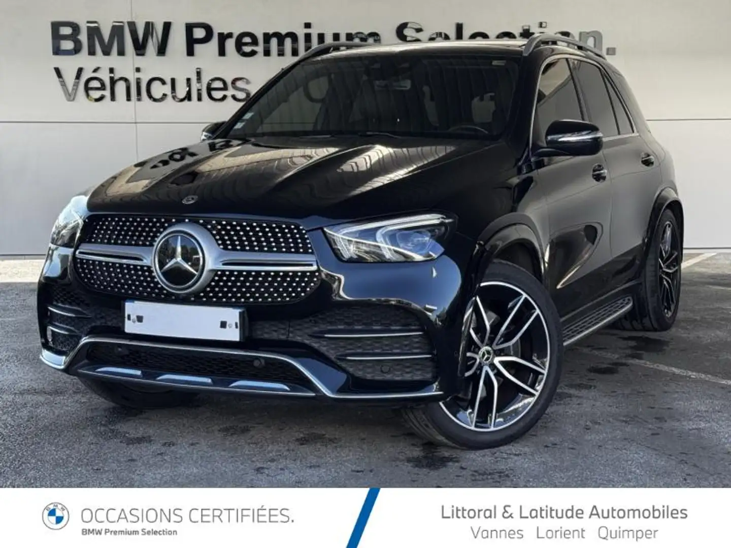 Mercedes-Benz GLE 400 400 d 330ch AMG Line 4Matic 9G-Tronic Noir - 1
