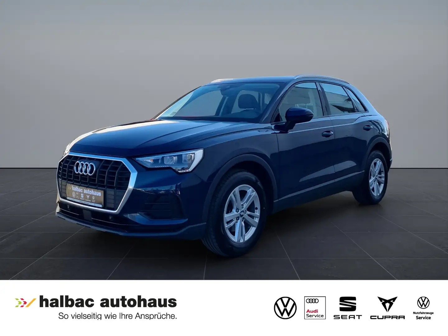 Audi Q3 35 2.0 TDI S-tronic +AHK+NAVI+PDC+SHZ+CLIMATR+ Blau - 1