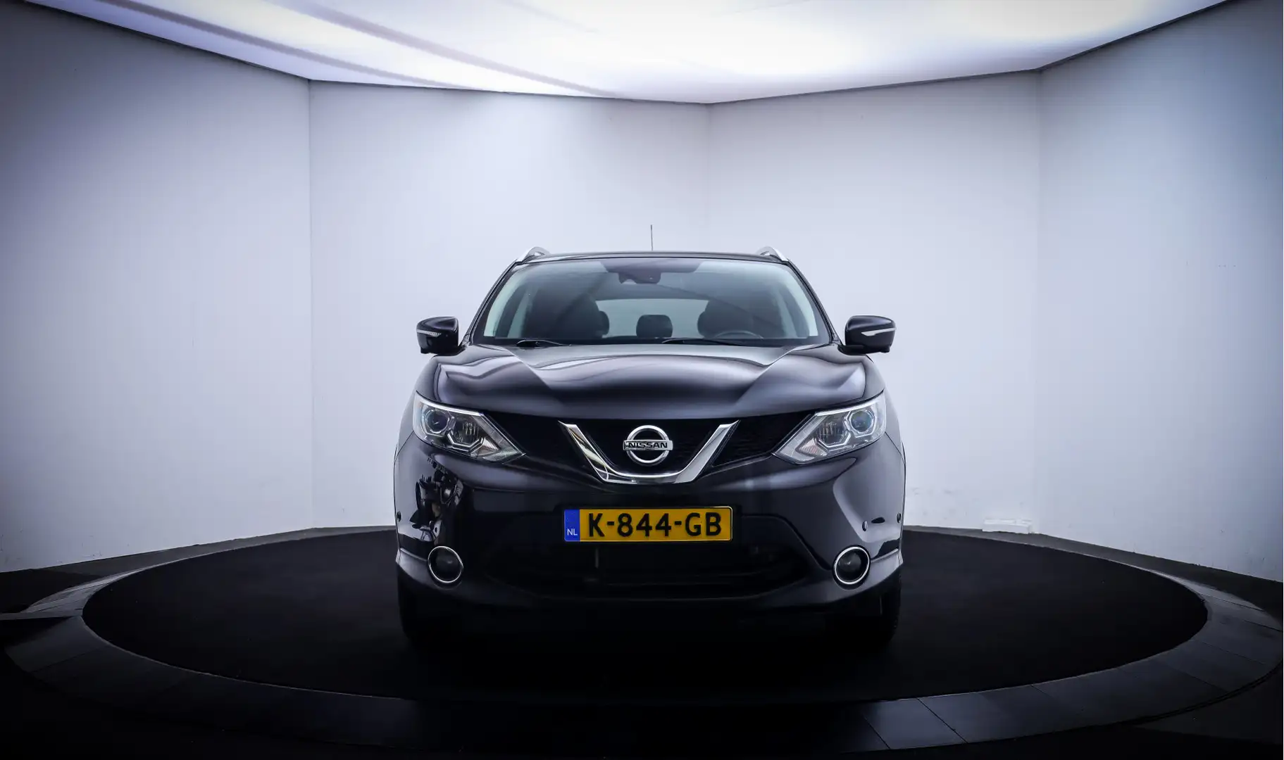 Nissan Qashqai 1.2T TEKNA Plus PANO | 360 CAM | LEDER | ELEK STOE Zwart - 2