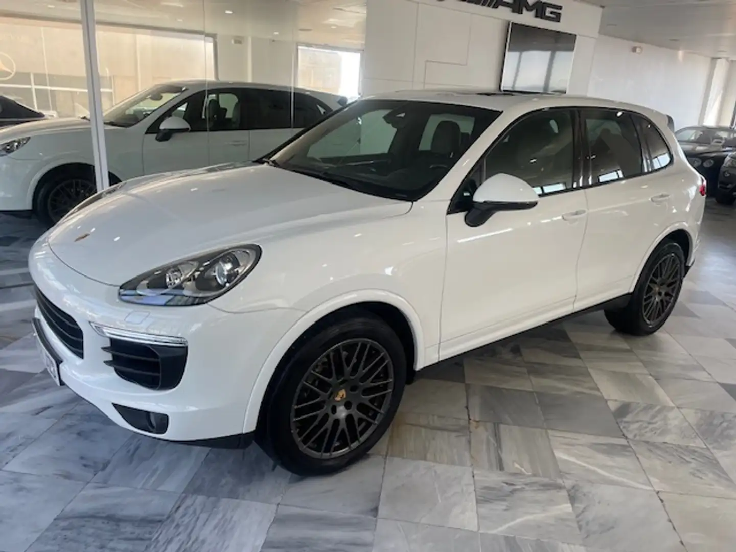 Porsche Cayenne Diesel Platinum Edition Aut. Blanc - 1