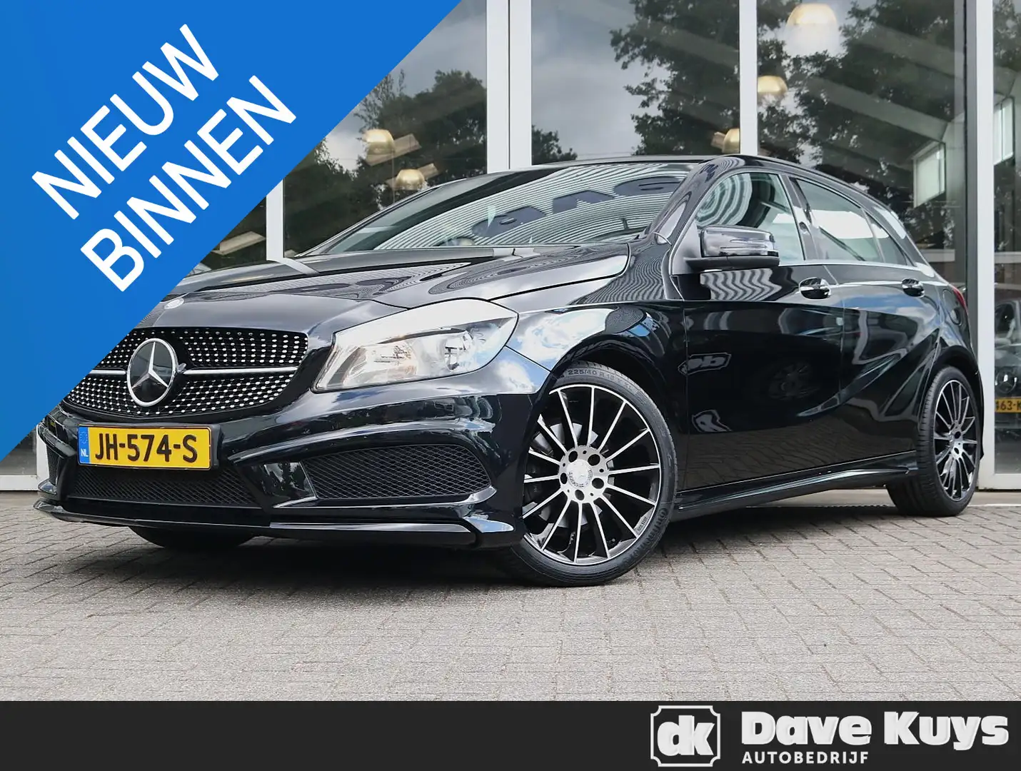 Mercedes-Benz A 180 AMG line Mercedes-Benz A-klasse 180 Ambition Zwart - 1