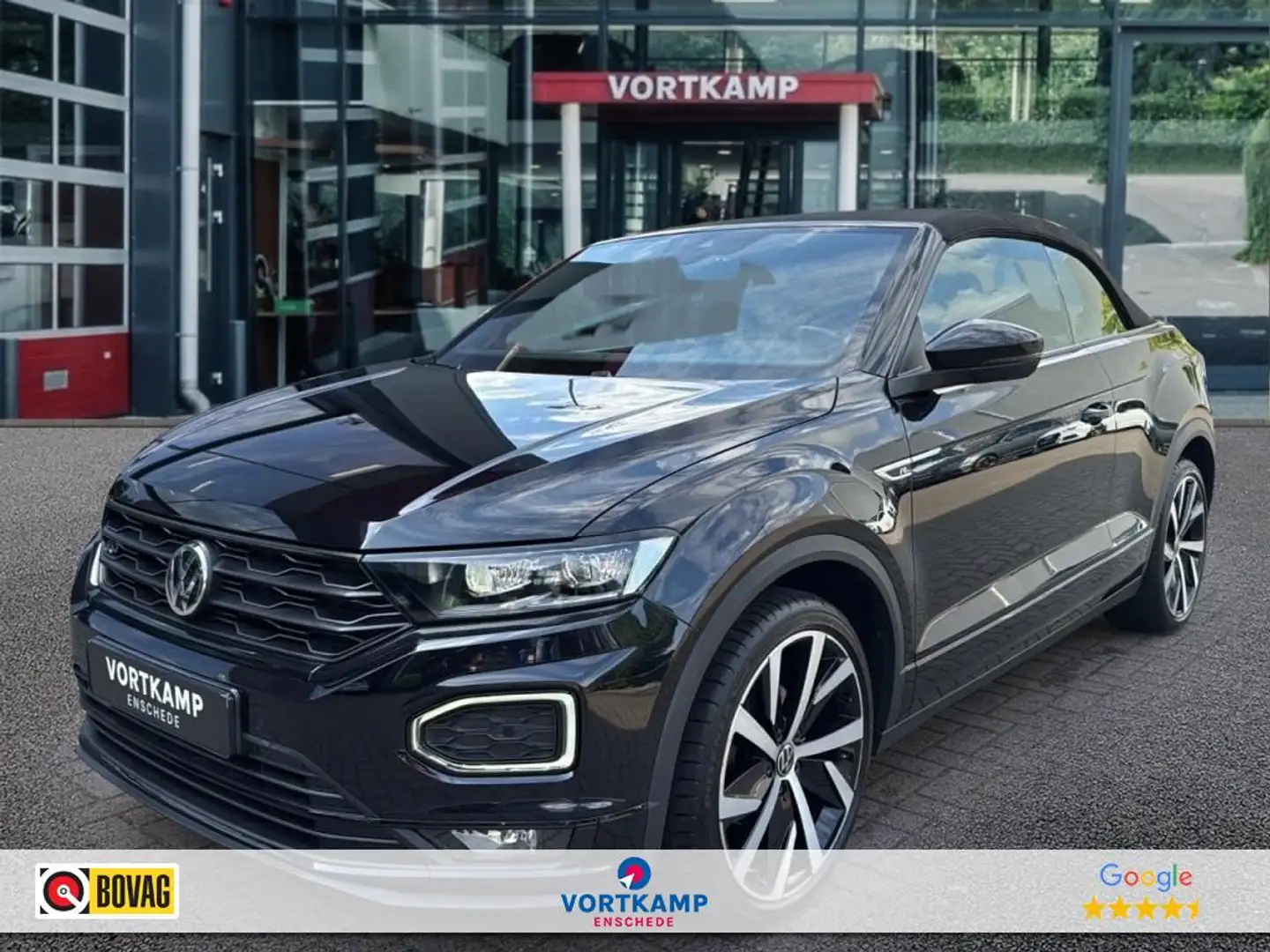 Volkswagen T-Roc 1.5 TSI DSG R-LINE TREKHAAK/BEATS-AUDIO/NAVI/ACC/P Zwart - 1