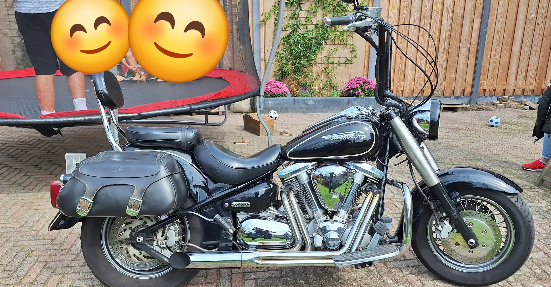 Yamaha XV 1600 Negro - 1