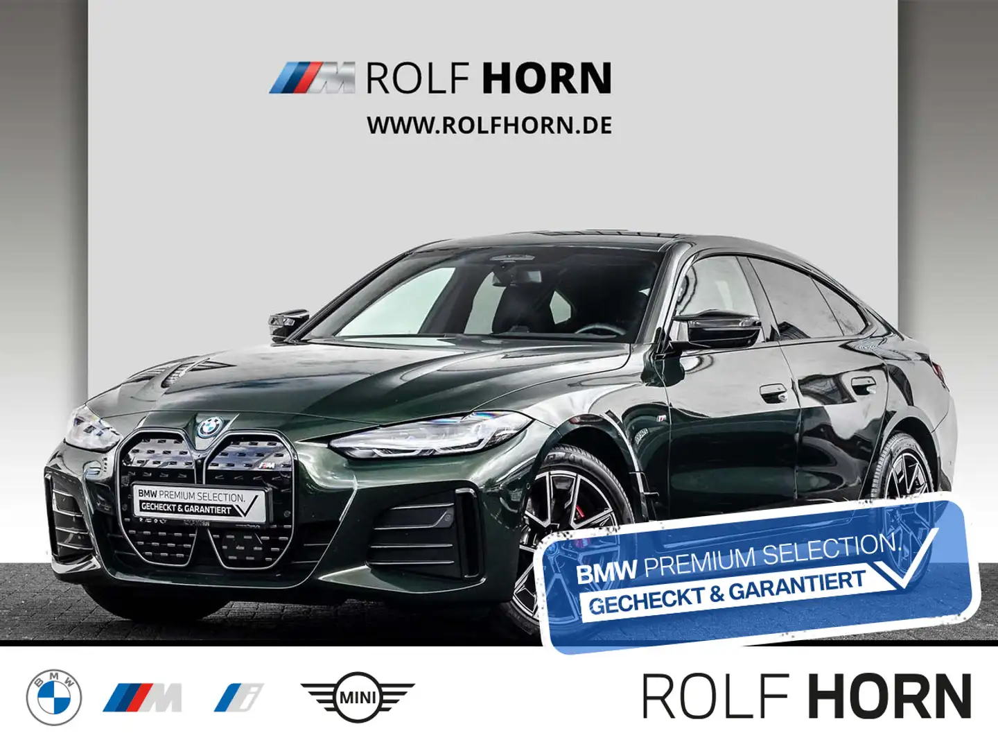 BMW i4 M50 Navi RfKam. Sportpaket Pro Laser Sitzhzg. Grün - 1