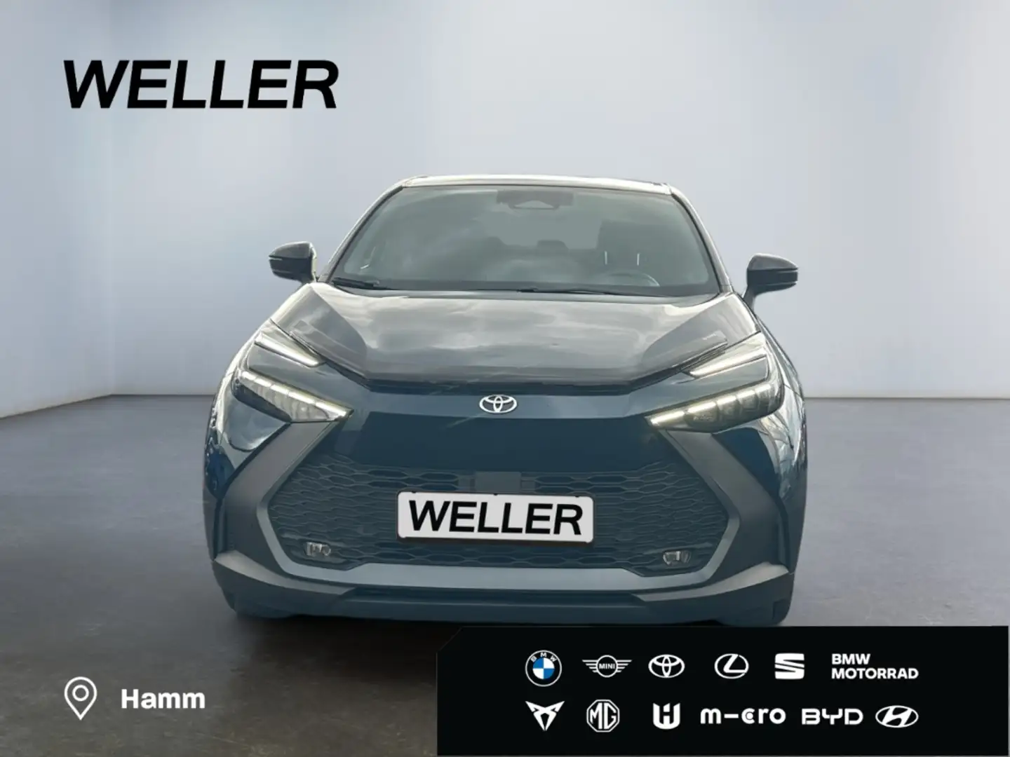 Toyota C-HR 1.8 Hybrid Team D *LED*ACC*CAM*el Heck*SHZ* Blau - 2