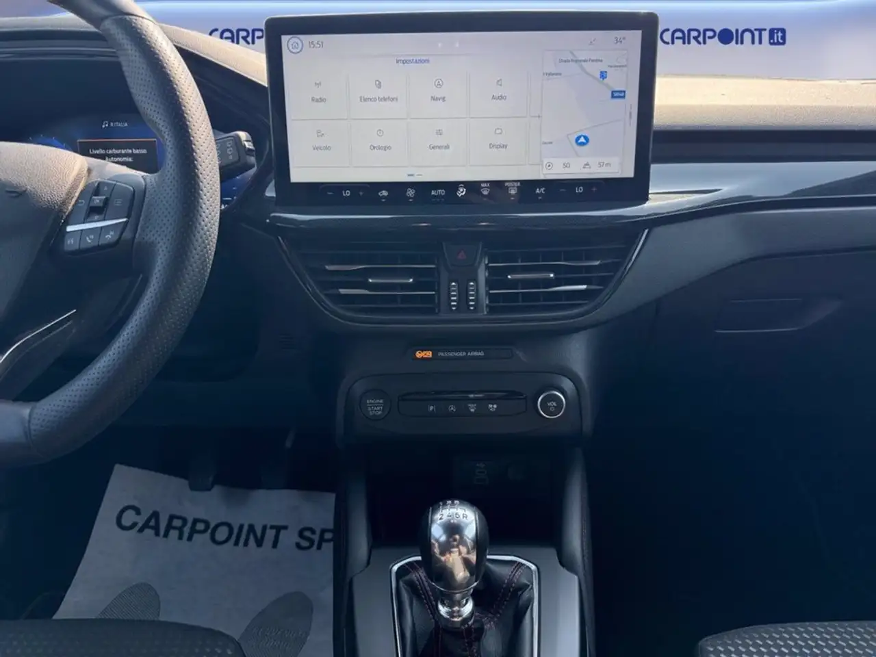 Ford Focus 1.0t ecoboost h st-line x 125cv, миниатюра 11