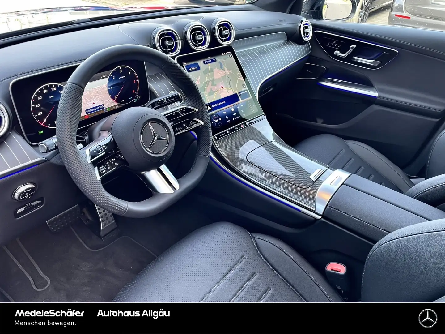 Mercedes-Benz GLC 220 GLC 220 d 4M Coupé AMG Night Dist DigLi AHK Pano Grau - 2