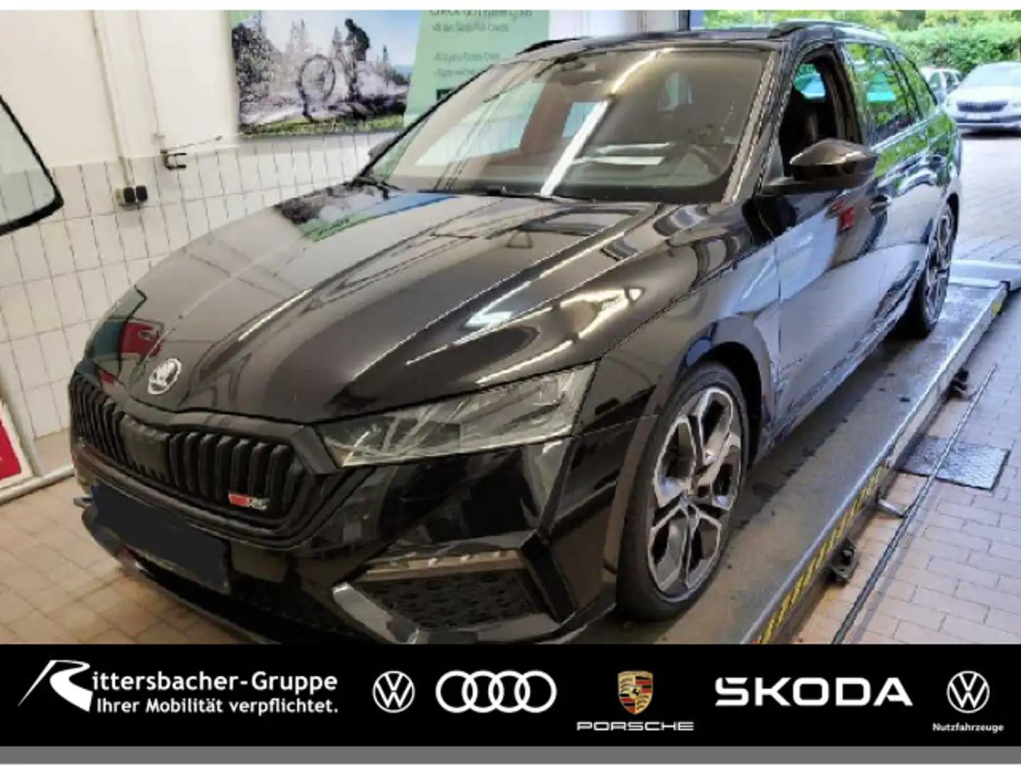 Skoda Octavia Combi 2.0 TDI DSG RS Plus AHK Canton Schwarz - 1