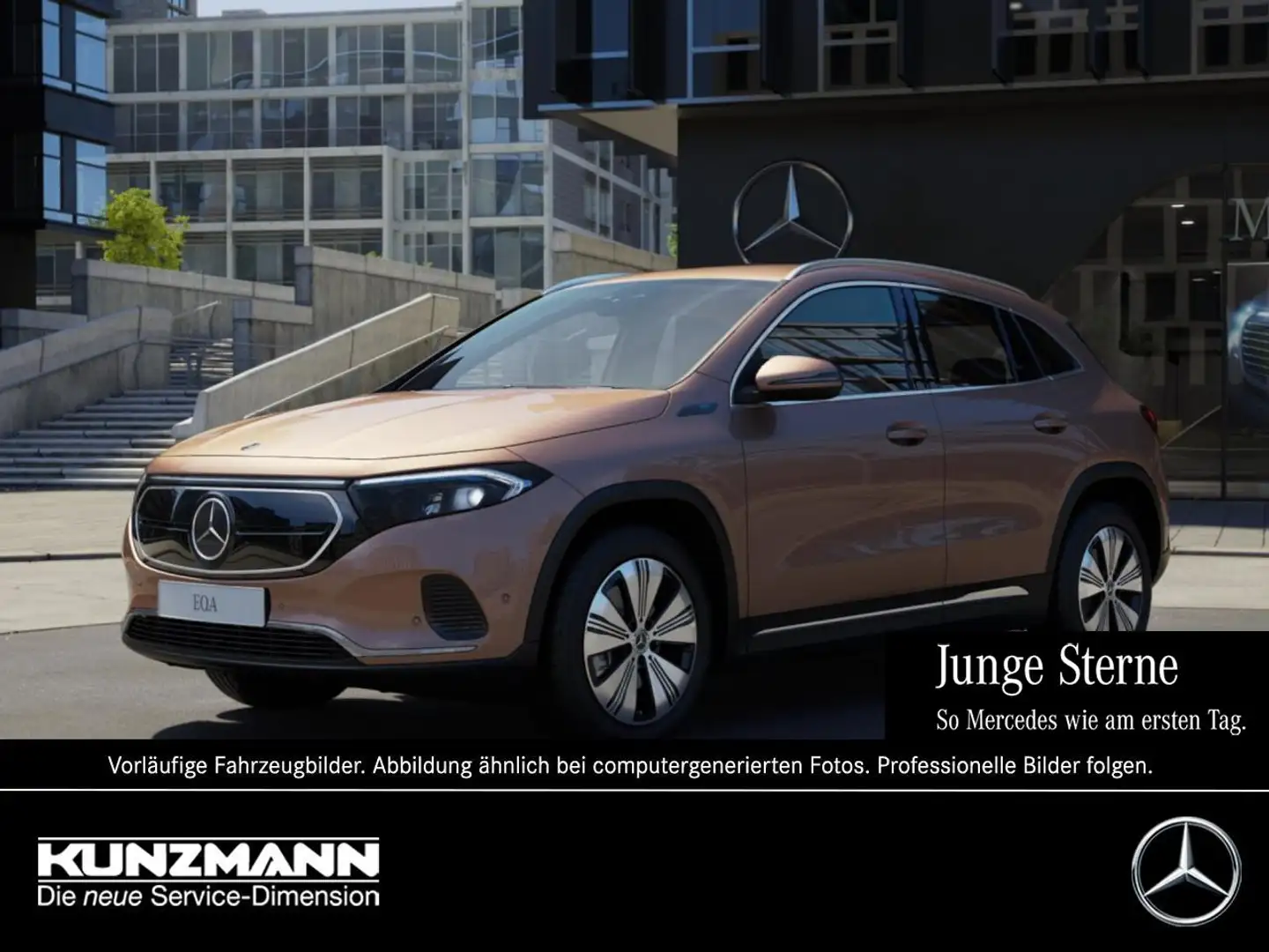 Mercedes-Benz EQA 250 Progressive Distronic Kamera Memory AHK Gold - 1