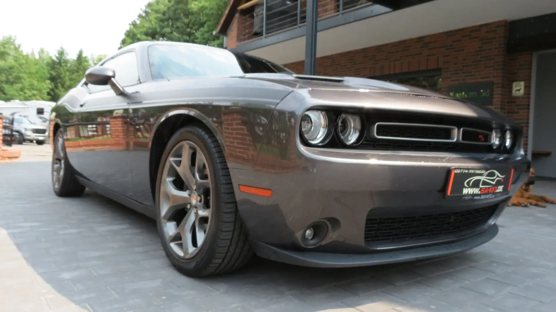 Dodge Challenger 5,7 V8 HEMI RT/SCATPAC/ALPINE/20 ZOLL Grau - 1
