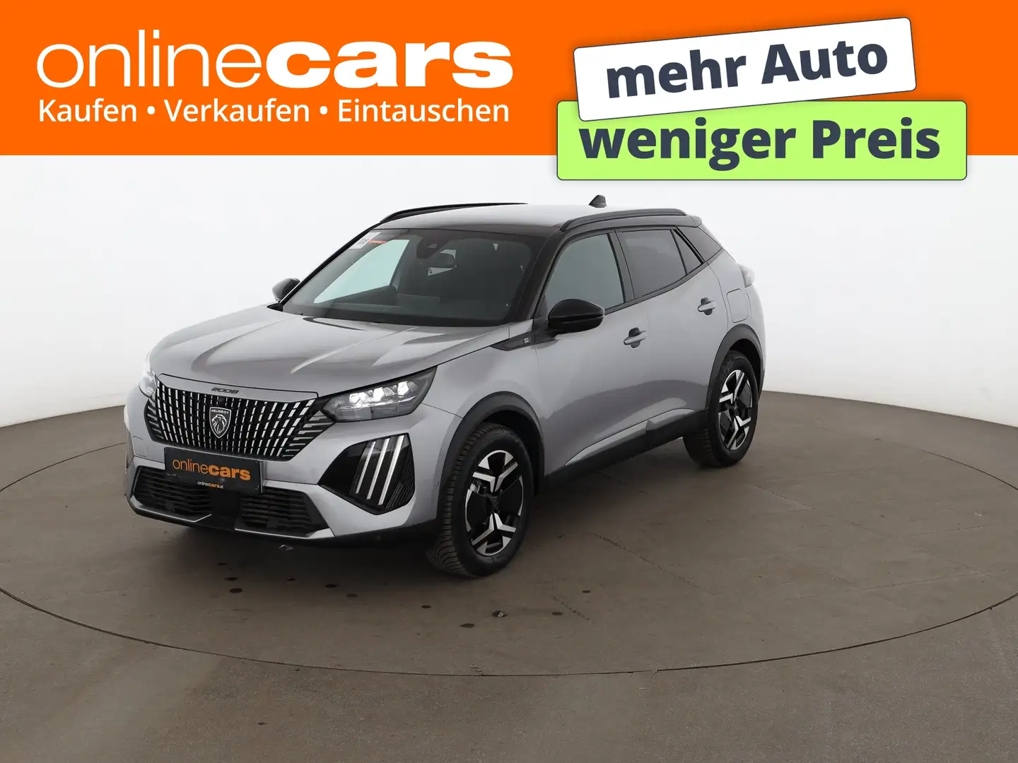 Peugeot 2008 e- GT 54kWh Aut LED ALCANTARA NAVI SITZHZG Grau - 1