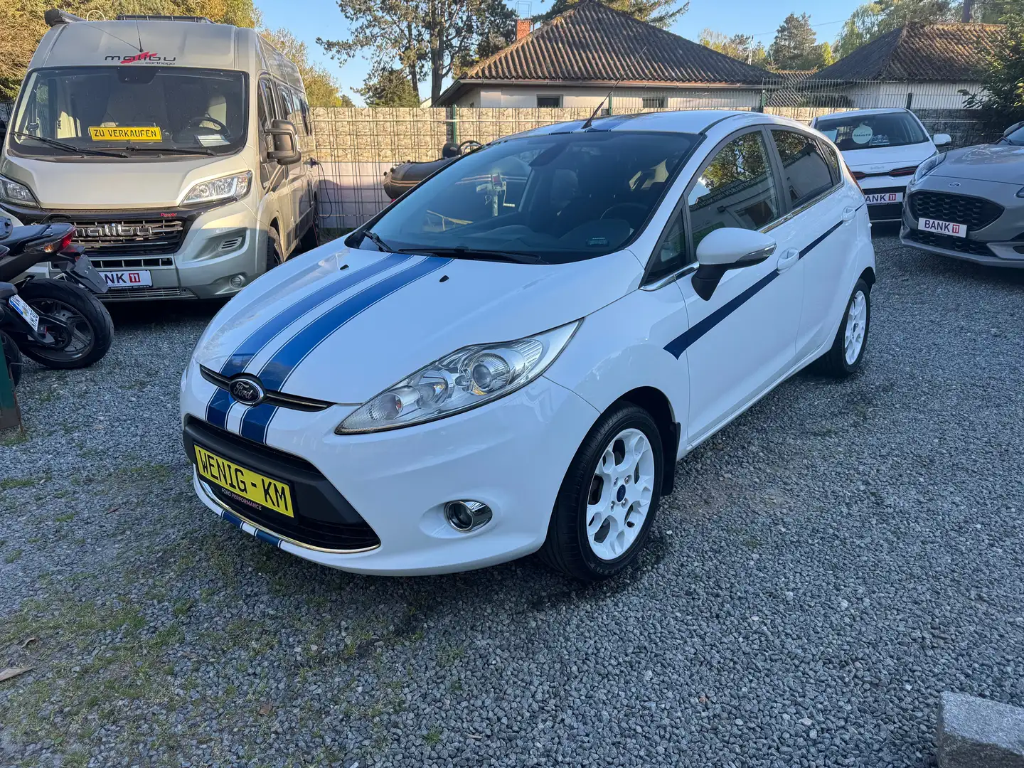 Ford Fiesta Titanium Blanc - 1