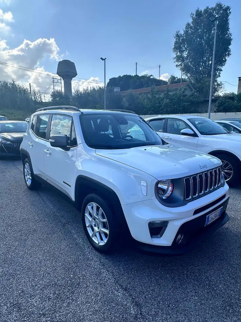 Jeep Renegade 1.6 Mjt 130 CV Limited Blanc - 1
