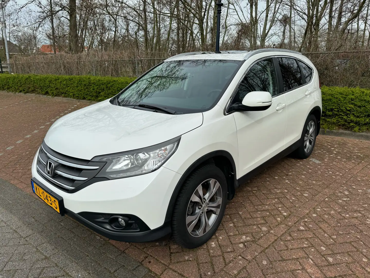 Honda CR-V 2.4i-VTEC 4WD Automatik Executive Blanc - 1