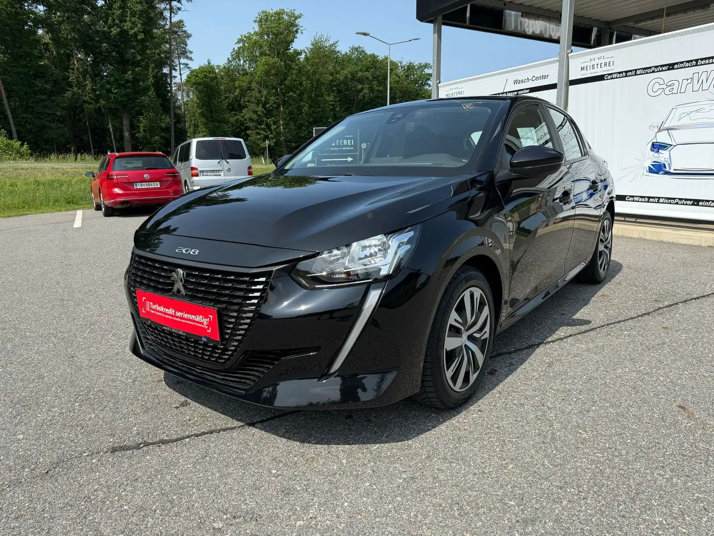 Peugeot 208 Active Schwarz - 1