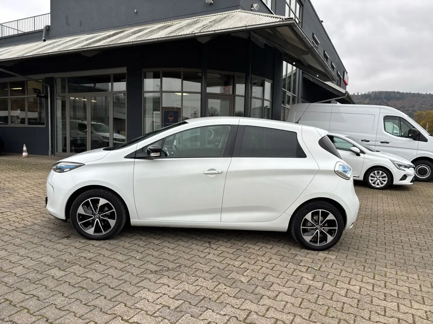 Renault ZOE Intens Batteriemiete Klima Navi Rückfahrkamera Blanc - 2