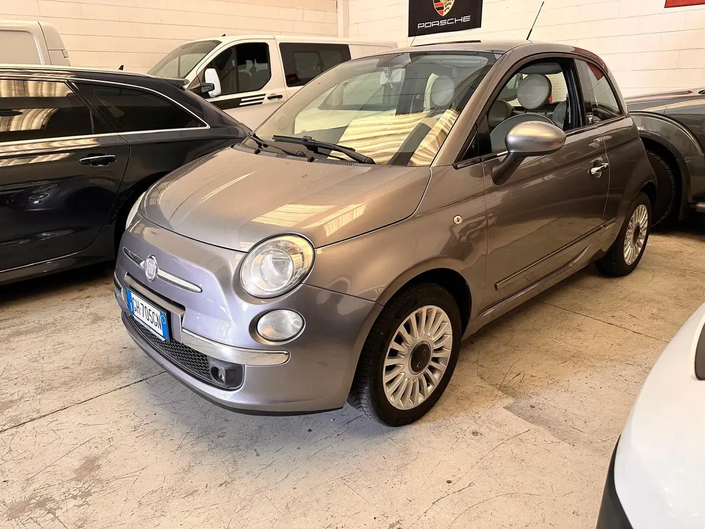 Fiat 500 500 1.2 TETTO PANORAMICO !! Grigio - 1