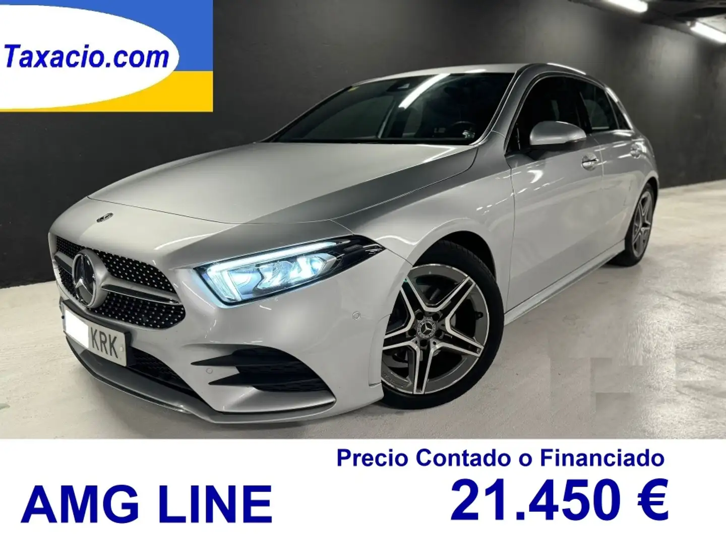 Mercedes-Benz A 180 180d 7G-DCT Gris - 1