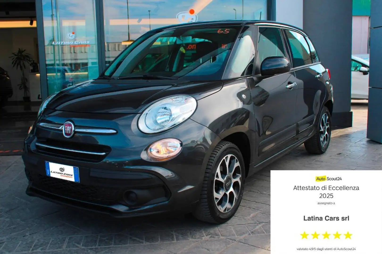 Fiat 500L 1.3 mjt Business 95cv con Navigatore e Carplay Сірий - 1