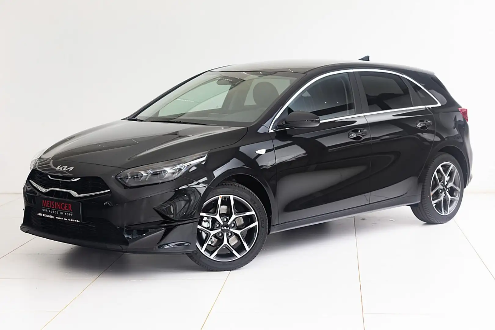 Kia Ceed / cee'd ceed 1,0 T-GDI GPF Silber Schwarz - 1