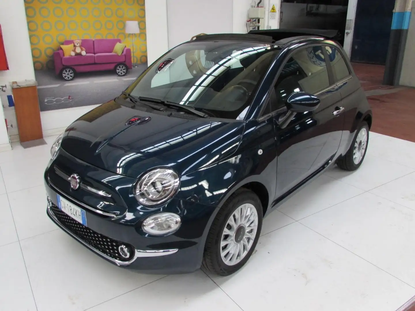 Fiat 500C 1.0 hybrid Dolcevita 70cv Blau - 1