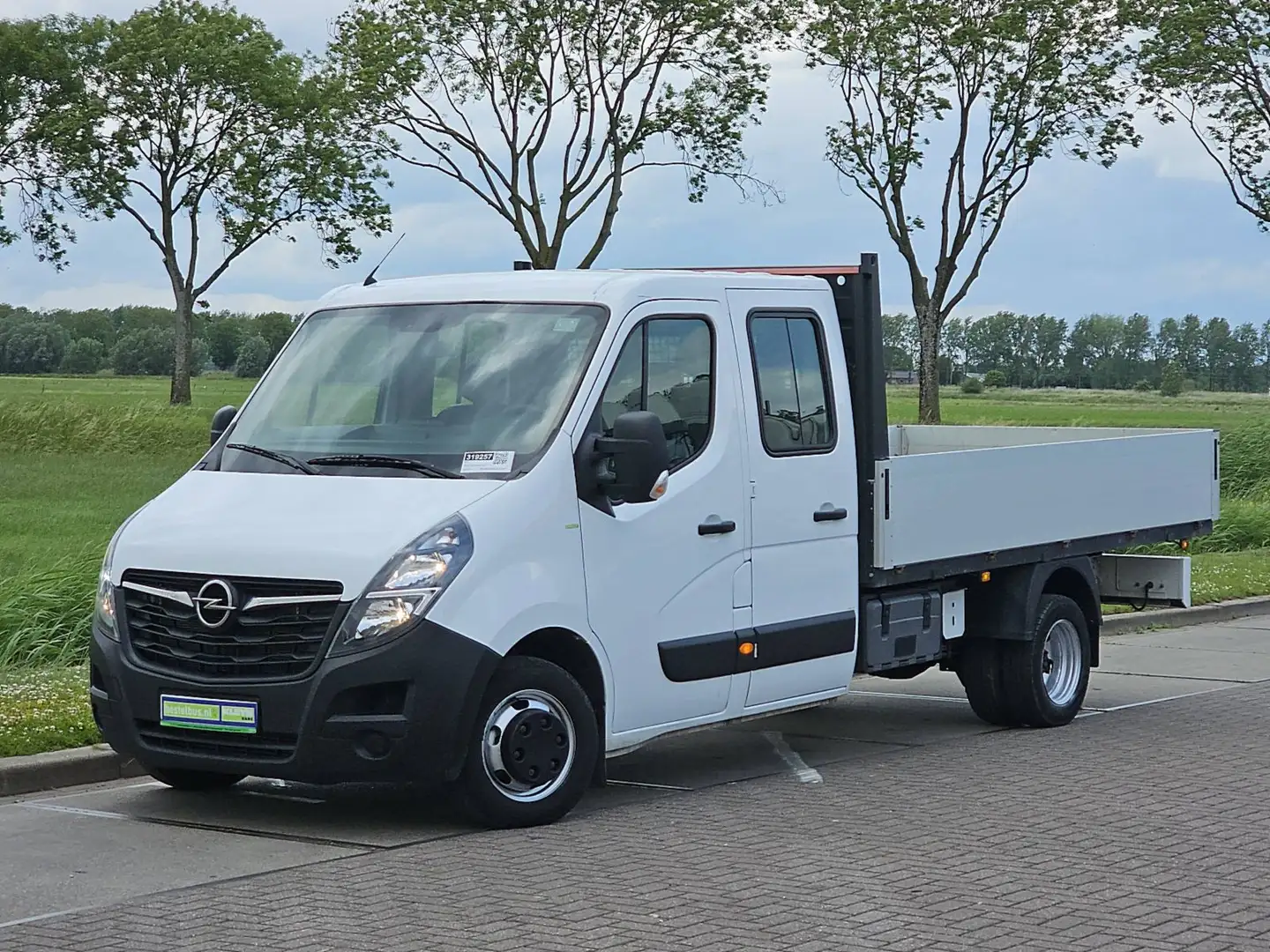 Opel Movano 2.3 DUB.CAB Open-Laadbak Blanc - 2