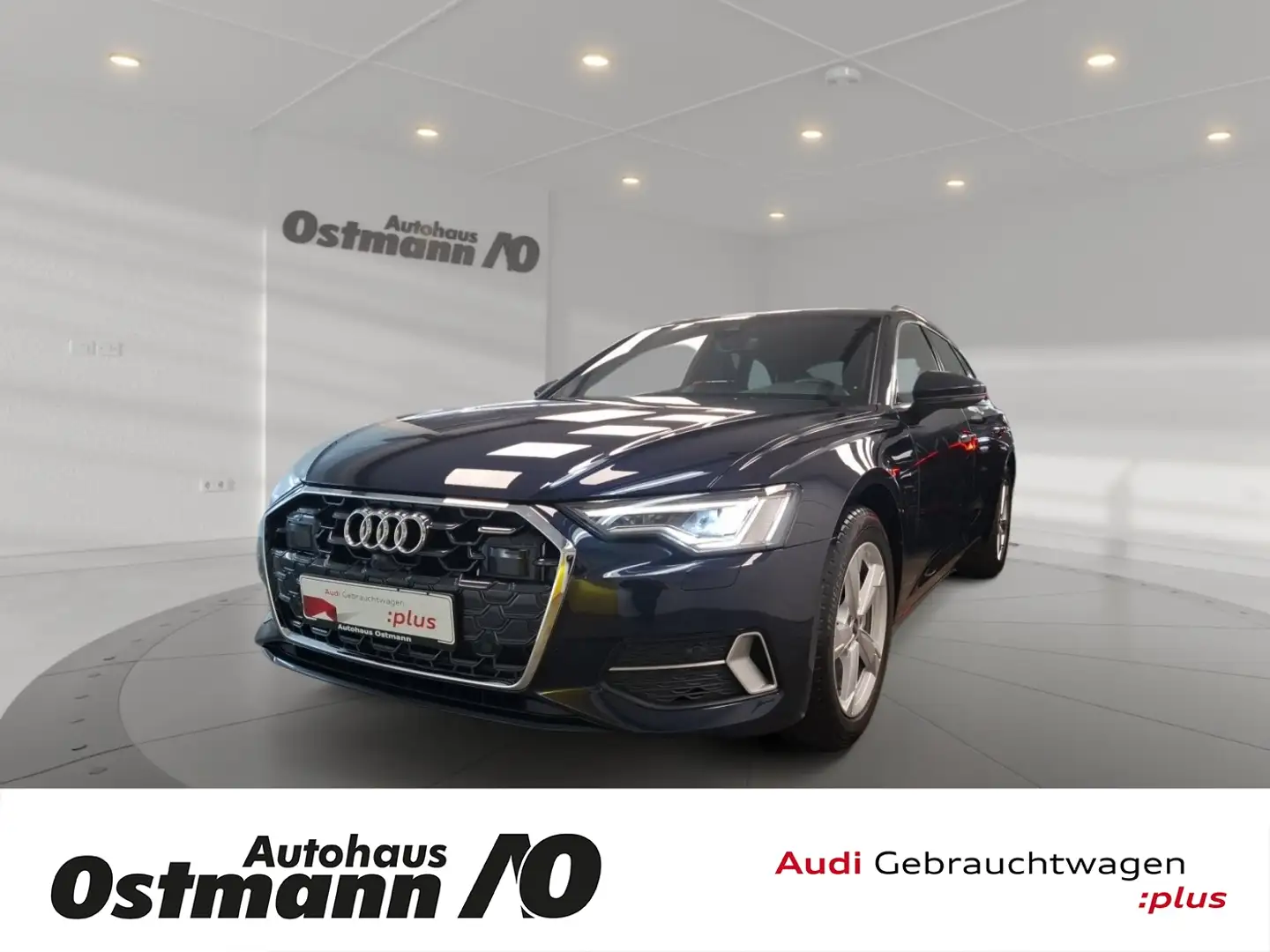 Audi A6 40 TDI Avant AHK 360°ACC Memory el.Heck Blau - 1