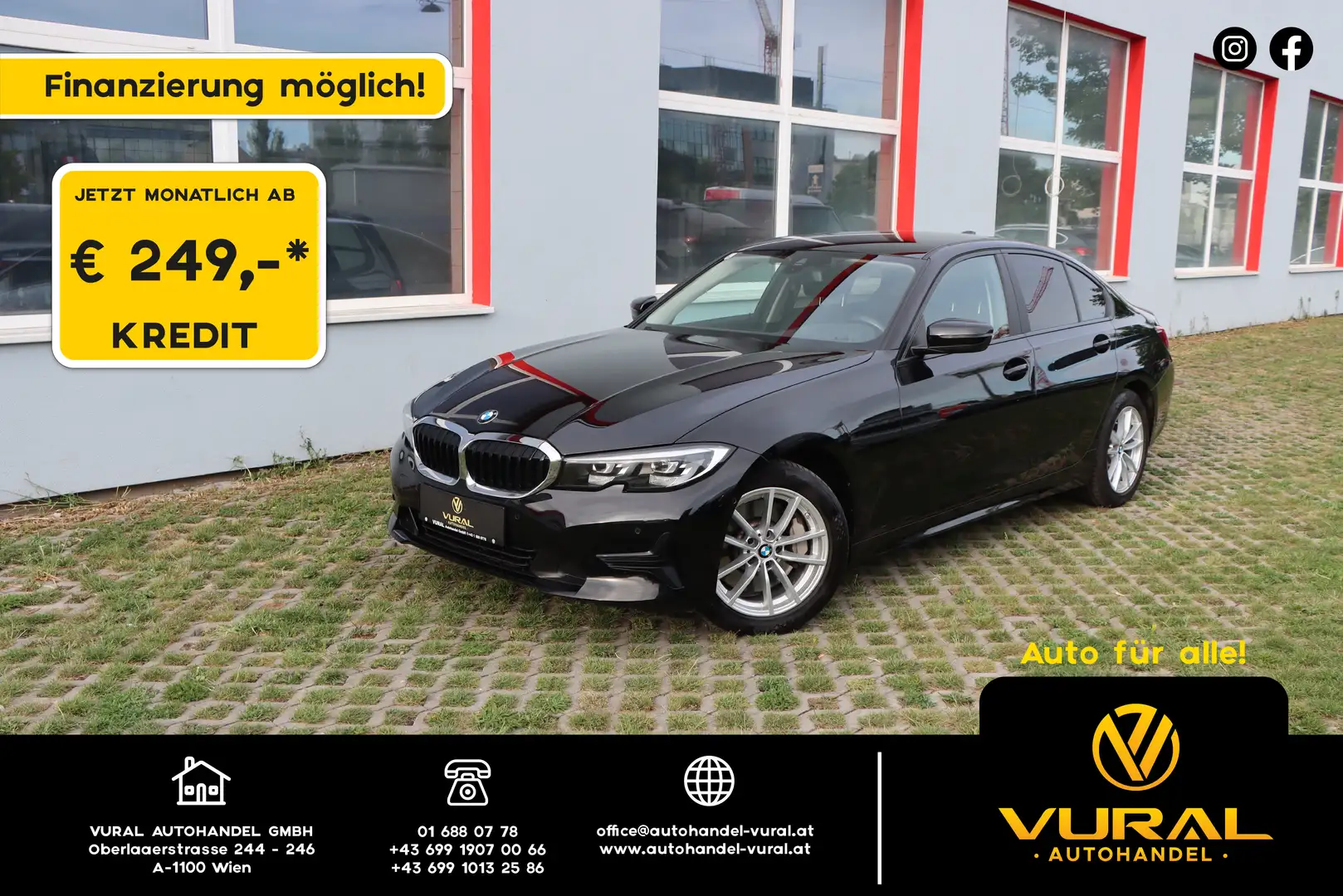 BMW 330 330 d Advantage|PDC|LED|BMW Live Cockpit|Lenkrad M Schwarz - 1