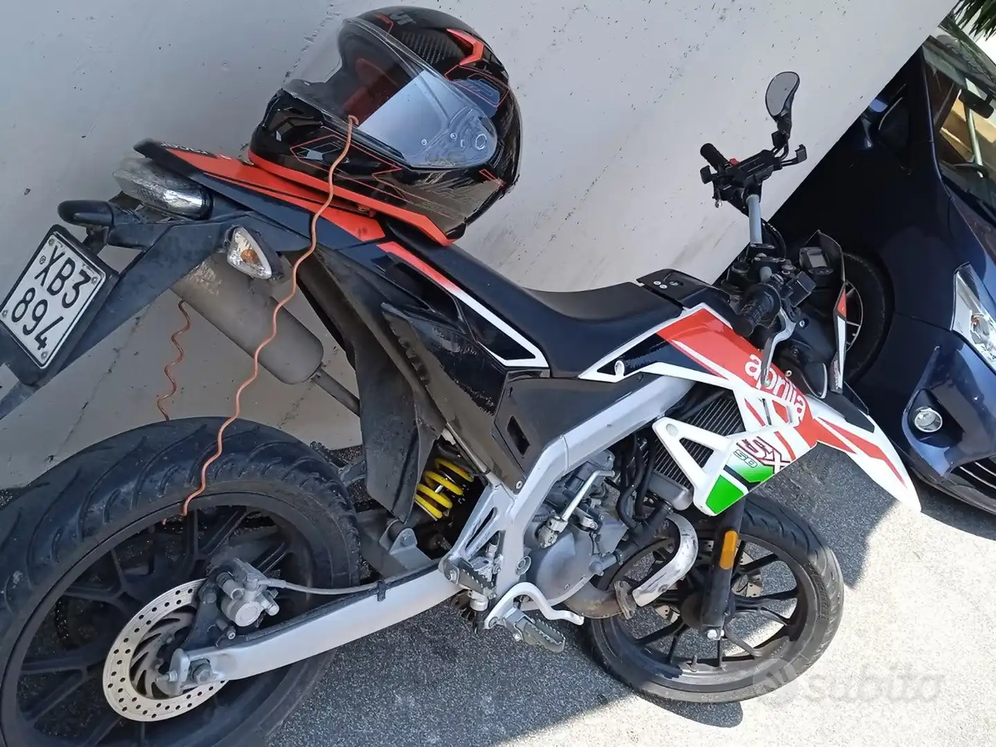 Aprilia SX 50 Červená - 1