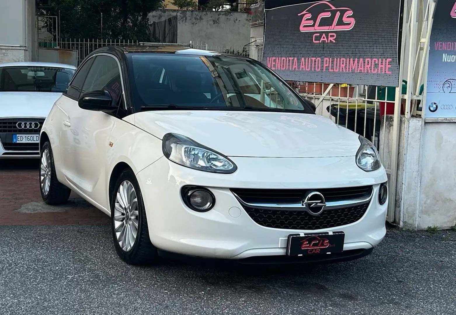 Opel Adam 1.4 Gpl neopatentati tetto panoramico promo Bianco - 1