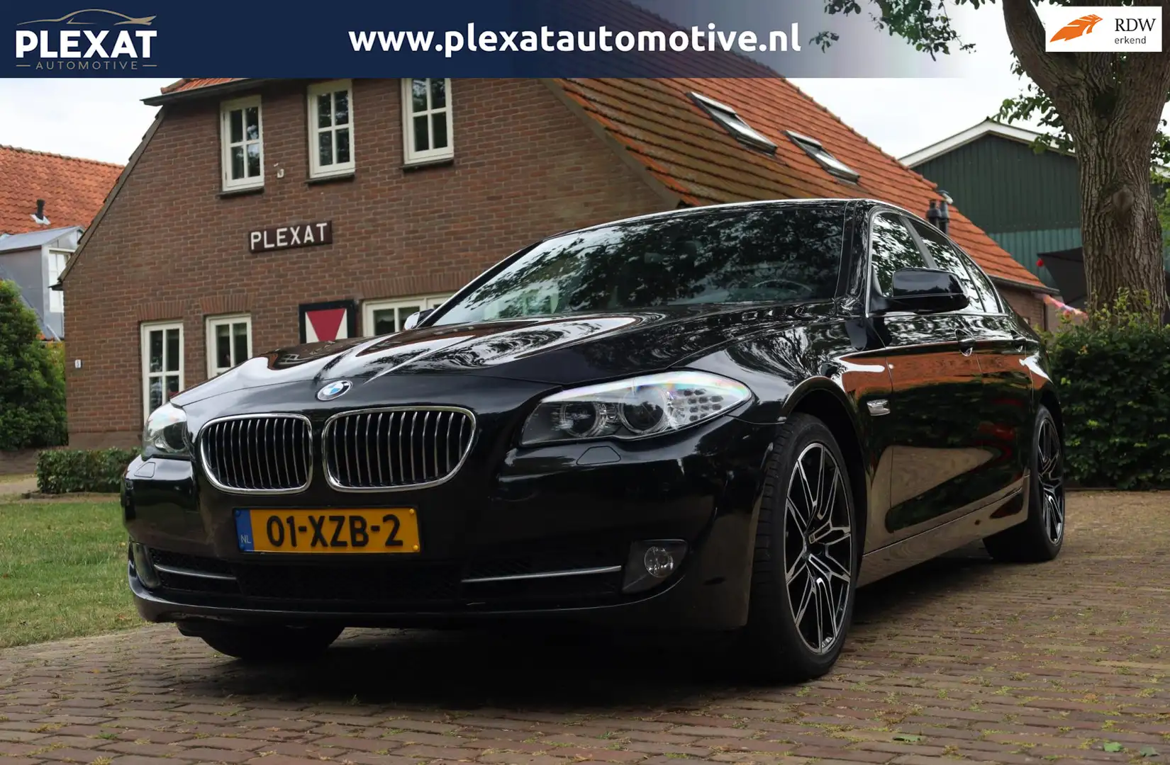 BMW 528 5-serie 528i Upgrade Edition Aut. | Keurige staat Fekete - 1